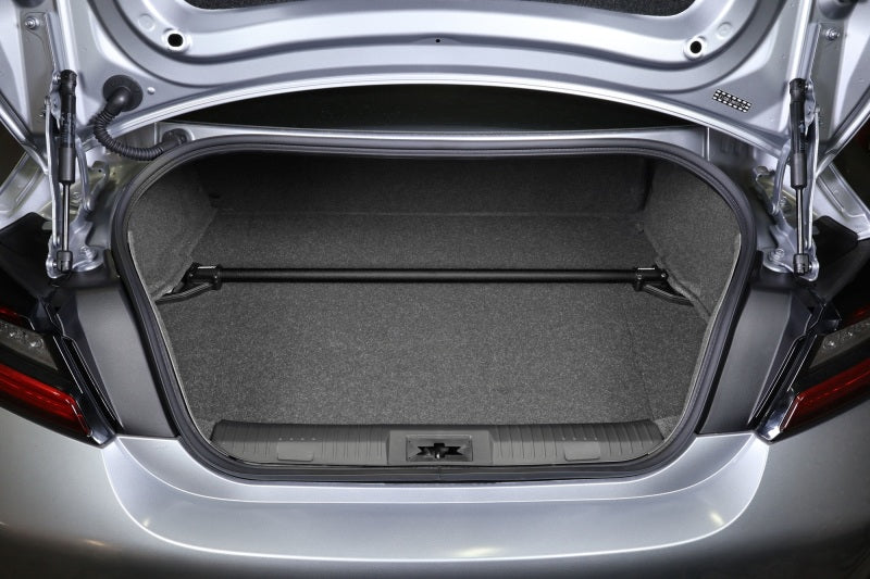 Perrin 2013+ BRZ/FR-S/86/GR86 Rear Shock Tower Brace - Black Perrin Performance Strut Bars AXOPROS