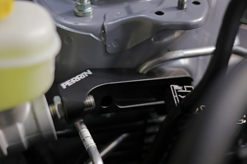 PERRIN 13-25 Subaru BRZ / Scion FR-S / Toyota 86 GR86 Master Cylinder Brace - Black Perrin Performance Hardware - Singles AXOPROS