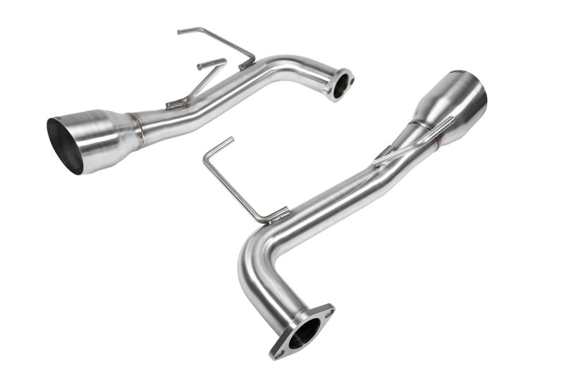 PERRIN 15-21 Subaru STI/15-25 WRX SS Dual Tip Axle Back Exhaust (Fits OE/AM Ctr Pipes) Perrin Performance Axle Back AXOPROS