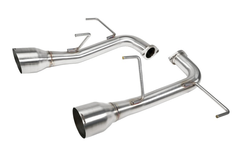 PERRIN 15-21 Subaru STI/15-25 WRX SS Dual Tip Axle Back Exhaust (Fits OE/AM Ctr Pipes) Perrin Performance Axle Back AXOPROS