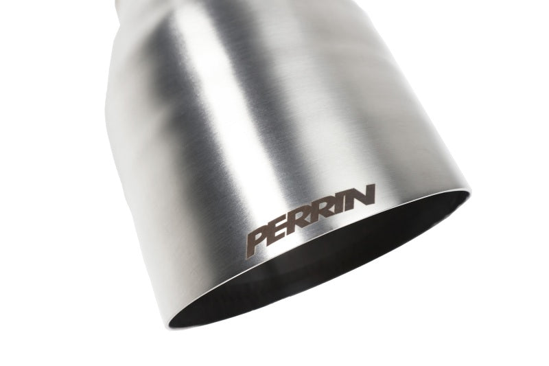 PERRIN 15-21 Subaru STI/15-25 WRX SS Dual Tip Axle Back Exhaust (Fits OE/AM Ctr Pipes) Perrin Performance Axle Back AXOPROS