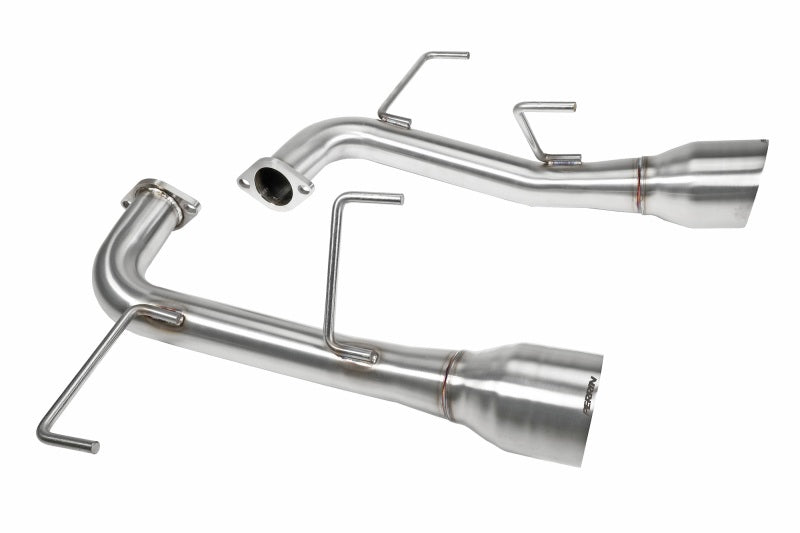 PERRIN 15-21 Subaru STI/15-25 WRX SS Dual Tip Axle Back Exhaust (Fits OE/AM Ctr Pipes) Perrin Performance Axle Back AXOPROS