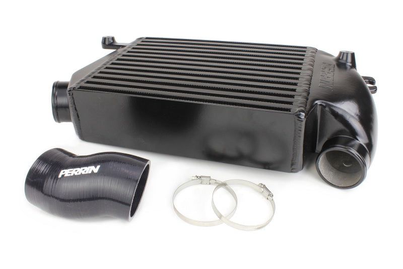 PERRIN 15-21 Subaru WRX / 14-18 Forester XT Top Mount Intercooler - Black Perrin Performance Intercooler Kits  AXOPROS
