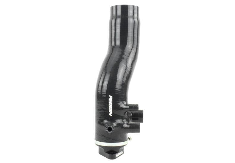 PERRIN 15-21 Subaru WRX / 14-18 Forester XT Turbo Inlet Hose 3in. w/ Turbo Adapter Flange - Black Perrin Performance Hoses AXOPROS