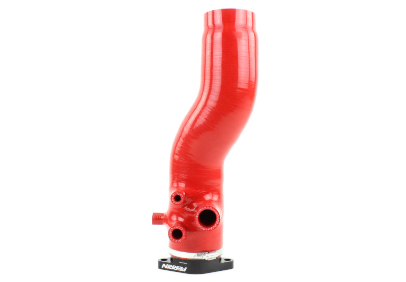 PERRIN 15-21 Subaru WRX / 14-18 Forester XT Turbo Inlet Hose 3in. w/ Turbo Adapter Flange - Red Perrin Performance Hoses AXOPROS