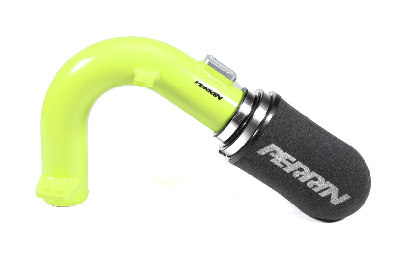 PERRIN 15-21 Subaru WRX Cold-Air Intake w/Heatshield - Neon Yellow Perrin Performance Cold Air Intakes  AXOPROS