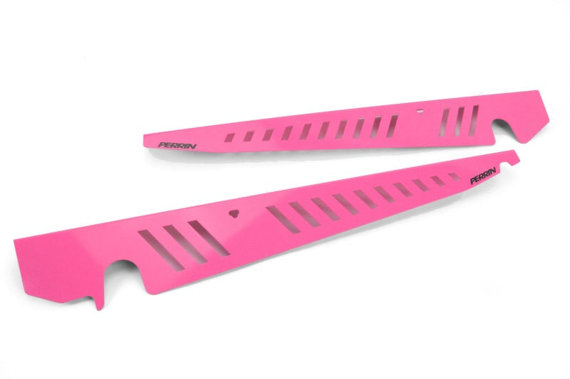 PERRIN 15-21 Subaru WRX/STI Fender Shroud Set - Hyper Pink Perrin Performance Exterior Trim AXOPROS