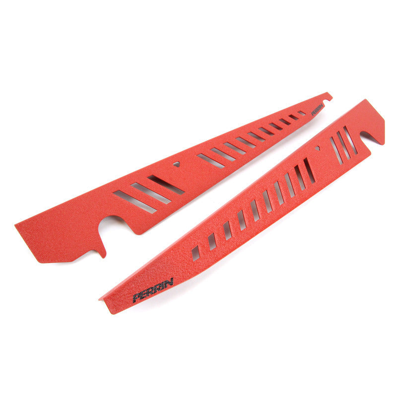 Perrin 2015+ Subaru WRX/STI Fender Shroud Set - Red Perrin Performance Exterior Trim AXOPROS