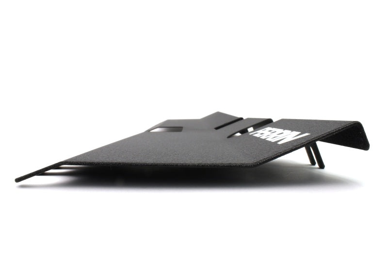 Perrin 15-21 WRX/STI Radiator Shroud (With OEM Intake Scoop) - Black Perrin Performance Radiator Shrouds  AXOPROS