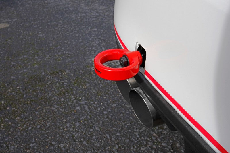 PERRIN 15-21 Subaru WRX/STI Tow Hook Kit (Rear) - Red Perrin Performance Tow Hooks AXOPROS