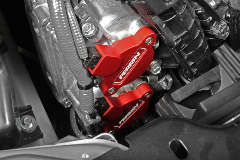PERRIN 15-25 Subaru WRX / 04-18 Forester / 20-25 OBXT & LGXT Cam Solenoid Cover - Red Perrin Performance Cam Covers AXOPROS