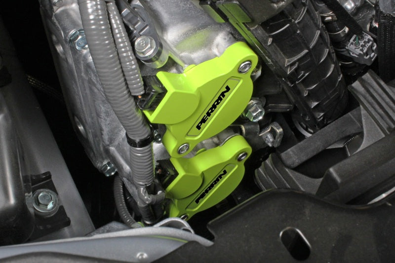 PERRIN 15-25 Subaru WRX / 04-18 Forester / 20-25 OBXT & LGXT Cam Solenoid Cover - Yellow Perrin Performance Cam Covers AXOPROS