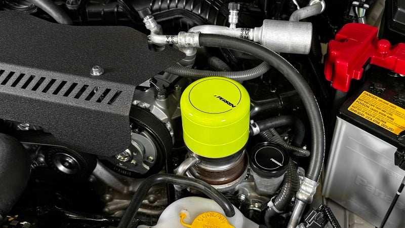 PERRIN 15-25 Subaru WRX & 13-25 BRZ/FR-S/86/GR86 Oil Filter Cover - Neon Yellow Perrin Performance Oil Filters AXOPROS