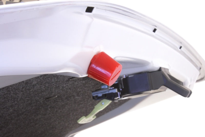 PERRIN 15-25 Subaru WRX / 15-21 STI Adjustable Trunk Bumper Set (2pcs) - Red Perrin Performance Exterior Trim AXOPROS