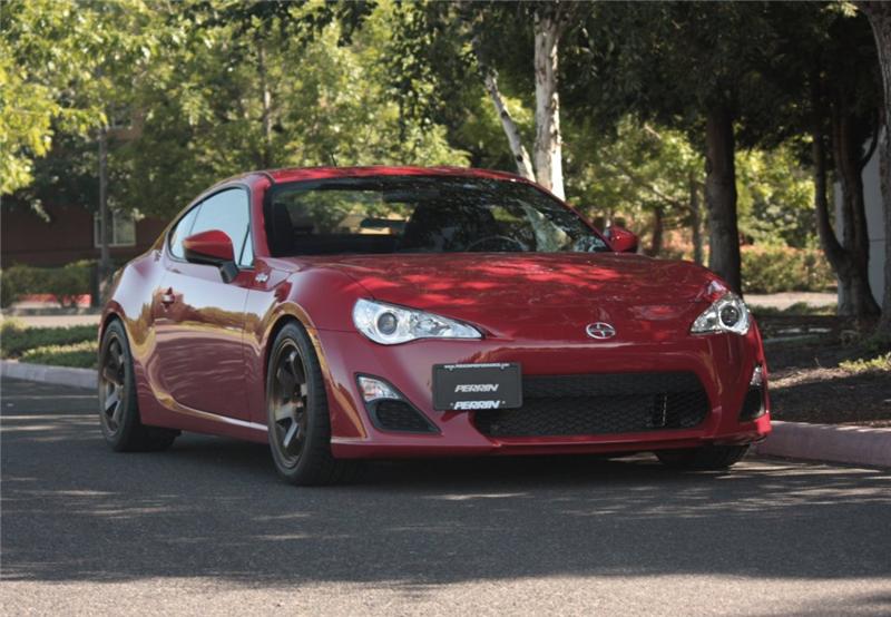 PERRIN 18-21 Subaru WRX/STI & 13-20 BRZ / 17-20 Toyota 86 & 13-16 FR-S License Plate Relocation Kit Perrin Performance License Frame AXOPROS