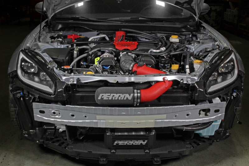 PERRIN 22-25 Subaru BRZ / Toyota GR86 Cold Air Intake - Red Perrin Performance Cold Air Intakes  AXOPROS