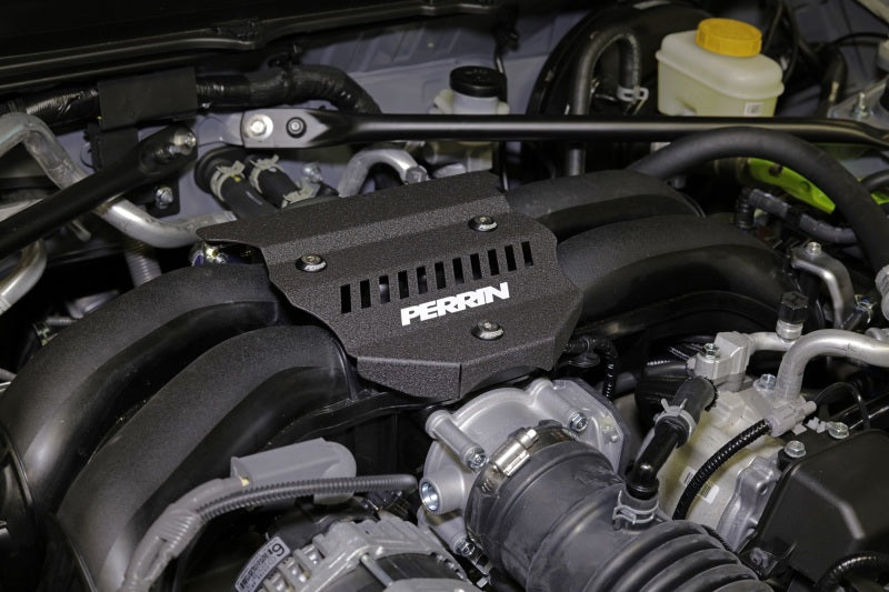 PERRIN 22-25 Subaru BRZ / Toyota GR86 Engine Cover - Black Perrin Performance Engine Covers AXOPROS