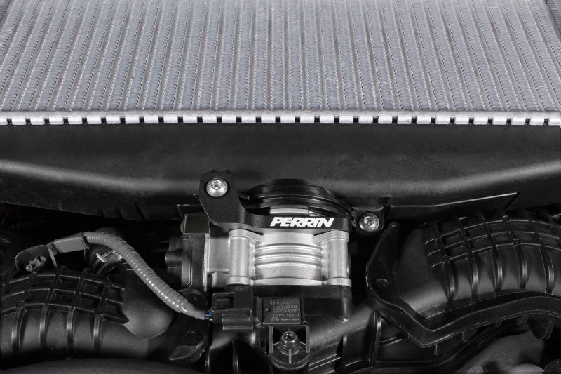 PERRIN 22-25 Subaru WRX / 19-25 Ascent / 20-25 Outback & Legacy Turbo TMIC Bracket - Black Perrin Performance Brackets AXOPROS