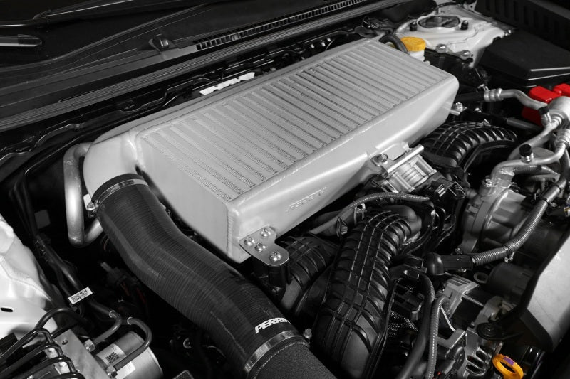 PERRIN 22-25 Subaru WRX / 19-25 Ascent / 20-25 Outback & Legacy Turbo Top Mount Intercooler - Silver Perrin Performance Intercooler Kits AXOPROS