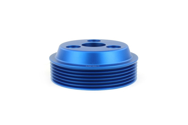 PERRIN 22-25 Subaru WRX / 21-25 Crosstrek / 20-25 LGT/OBXT/FXT Lightweight Water Pump Pulley - Blue Perrin Performance Pulleys - Crank, Underdrive AXOPROS