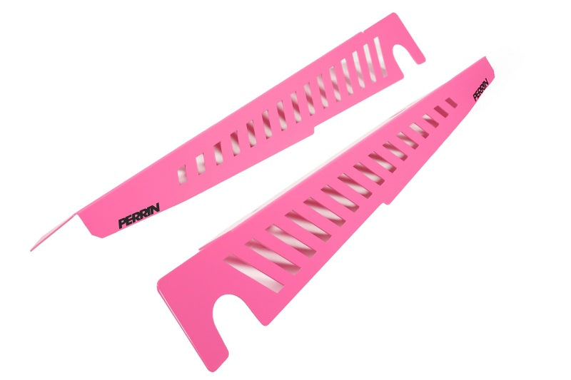PERRIN 22-25 Subaru WRX Fender Shroud Set - Hyper Pink Perrin Performance Exterior Trim AXOPROS