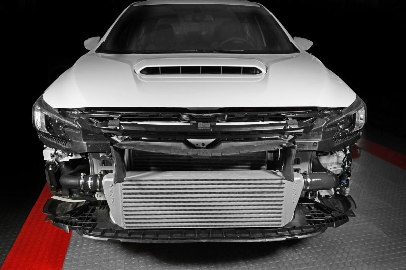 Perrin 22-23 Subaru WRX Front Mount Intercooler Kit (Black Tubes & Silver Core) Perrin Performance Intercoolers  AXOPROS