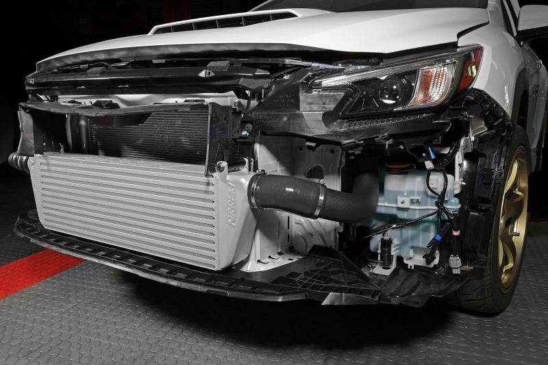Perrin 22-23 Subaru WRX Front Mount Intercooler Kit (Black Tubes & Silver Core) Perrin Performance Intercoolers  AXOPROS