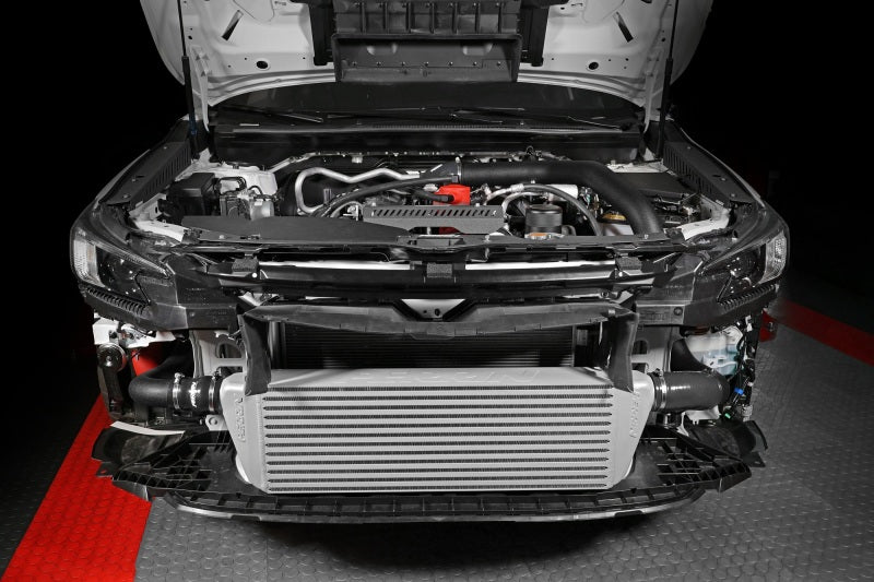 Perrin 22-23 Subaru WRX Front Mount Intercooler Kit (Black Tubes & Silver Core) Perrin Performance Intercoolers  AXOPROS
