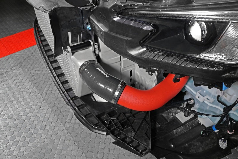 PERRIN 22-25 Subaru WRX Front Mount Intercooler Kit (Red Tubes & Silver Core) Perrin Performance Intercoolers  AXOPROS