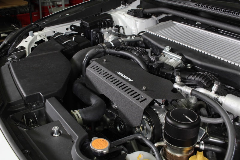 PERRIN 22-25 Subaru WRX Pulley Cover - Black (TALL - For Use w/o PERRIN AOS) Perrin Performance Engine Covers AXOPROS