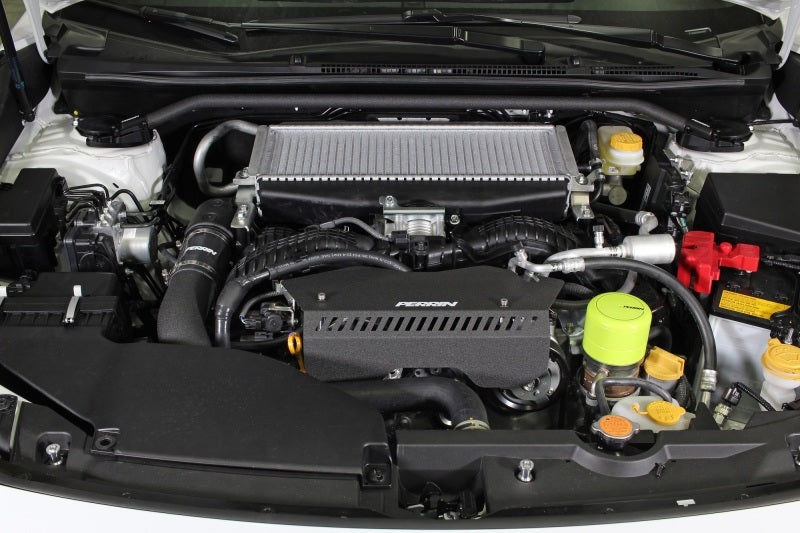 PERRIN 22-25 Subaru WRX Pulley Cover - Black (TALL - For Use w/o PERRIN AOS) Perrin Performance Engine Covers AXOPROS