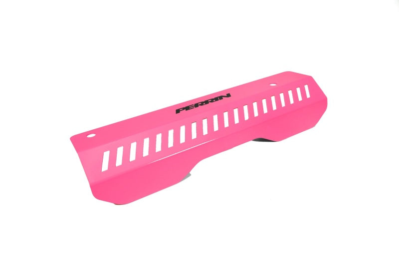 PERRIN 22-25 Subaru WRX Pulley Cover - Hyper Pink (SHORT - For Use w/PERRIN AOS) Perrin Performance Engine Covers AXOPROS