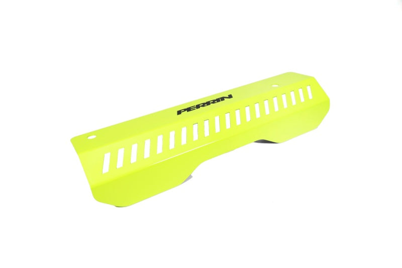 PERRIN 22-25 Subaru WRX Pulley Cover - Neon Yellow (SHORT - For Use w/PERRIN AOS) Perrin Performance Engine Covers AXOPROS