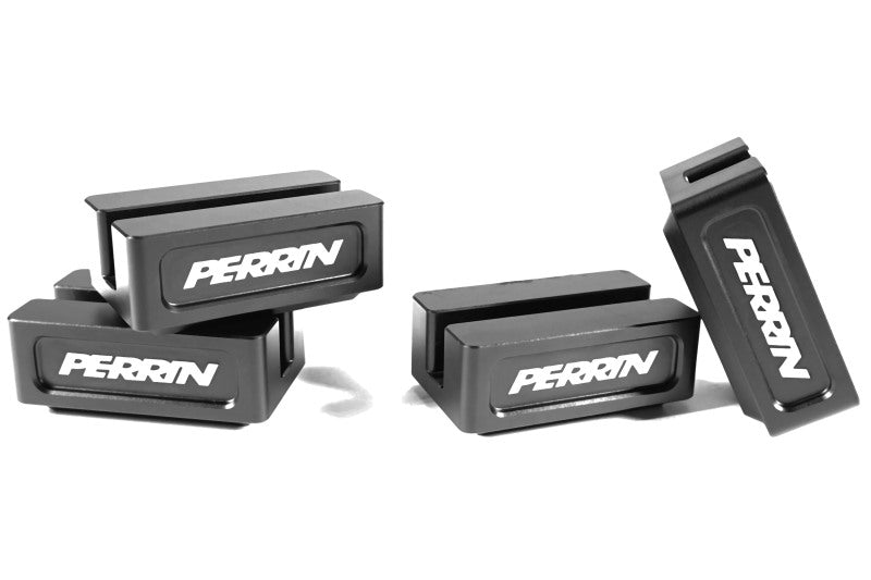 PERRIN 93-25 Subaru WRX/STI/Impreza/OBXT/LGT & 13-25 BRZ/GR86/Crosstrek Jack Pad Set (5pc) - Black Perrin Performance Tools AXOPROS