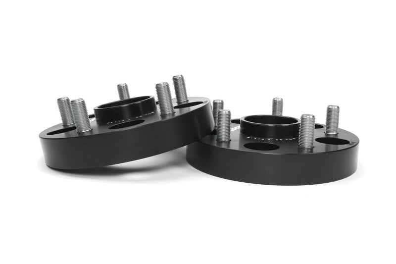 Perrin Subaru 25mm Wheel Spacers 5x114.3 BP w/56mm Hub - Black Perrin Performance Wheel Spacers & Adapters AXOPROS