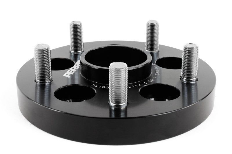 PERRIN Subaru/Toyota/Scion 20mm Wheel Adapter (Bolt-On Type) 5x100 to 5x114.3 w/56mm Hub - Pair Perrin Performance Wheel Spacers & Adapters  AXOPROS