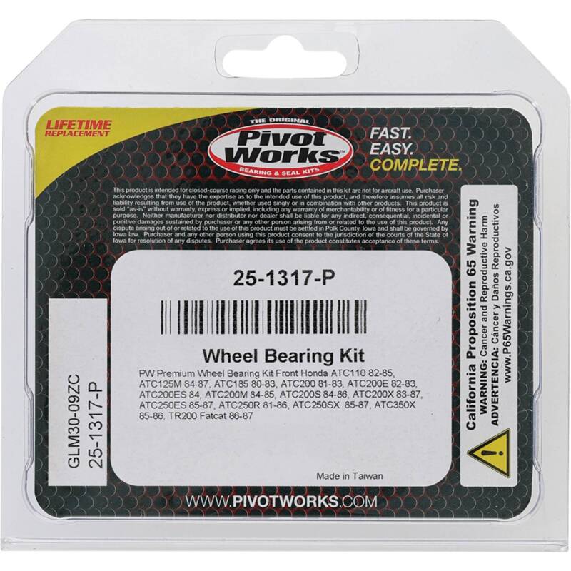 Pivot Works Pw Premium Wheel Bearing Pivot Works Wheel Bearings AXOPROS