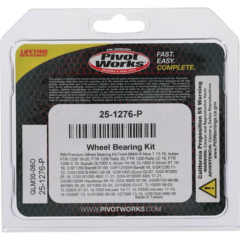Pivot Works Pw Premium Wheel Bearing Pivot Works Wheel Bearings AXOPROS