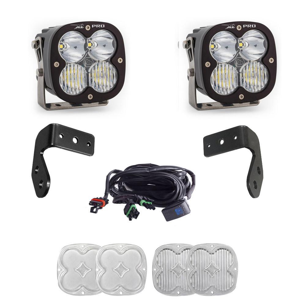 Polaris RZR Pro R XL Pro A-Pillar Kit Baja Designs Auxiliary Light AXOPROS