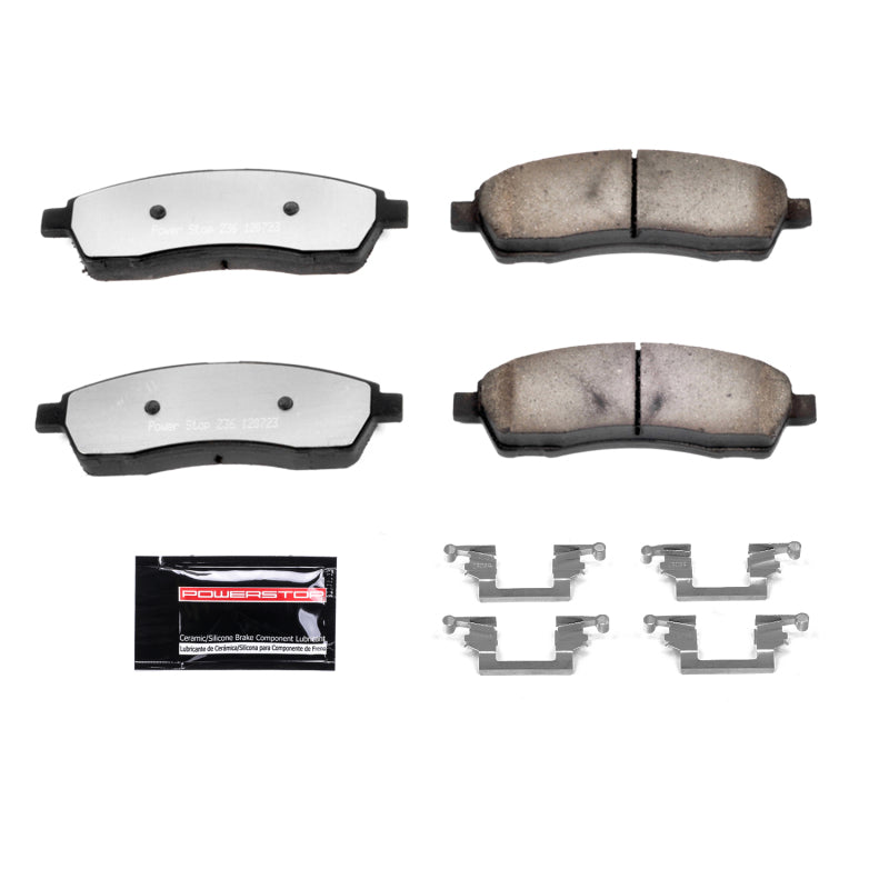 Power Stop 00-05 Ford Excursion Rear Z36 Truck & Tow Brake Pads w/Hardware PowerStop Brake Pads - Performance AXOPROS