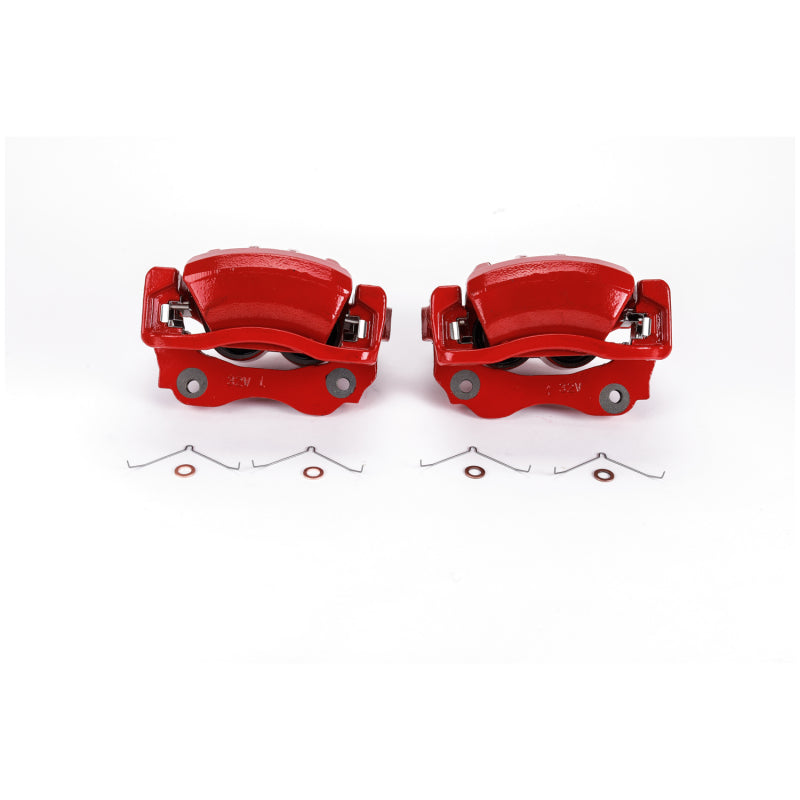 Power Stop 01-05 Lexus IS300 Front Red Calipers w/Brackets - Pair PowerStop Brake Calipers - Perf AXOPROS