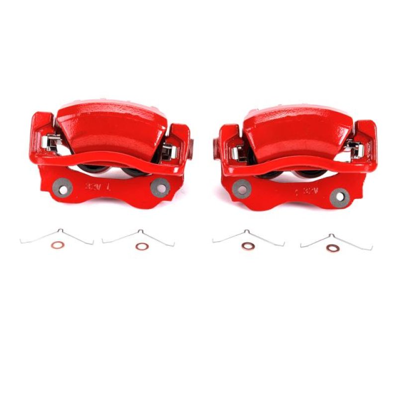Power Stop 01-05 Lexus IS300 Front Red Calipers w/Brackets - Pair PowerStop Brake Calipers - Perf AXOPROS