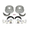 Power Stop 01-06 Jeep Wrangler Rear Autospecialty Drum Kit PowerStop Brake Drums  AXOPROS