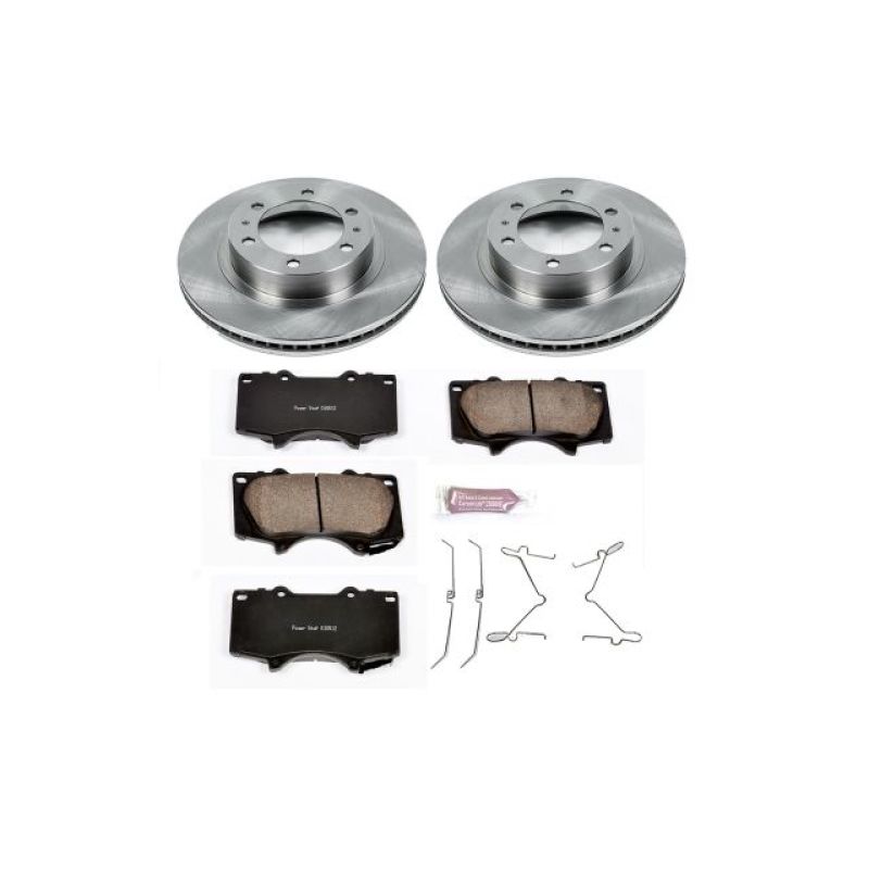 Power Stop 03-09 Toyota 4Runner Front Autospecialty Brake Kit PowerStop Brake Kits - OE AXOPROS