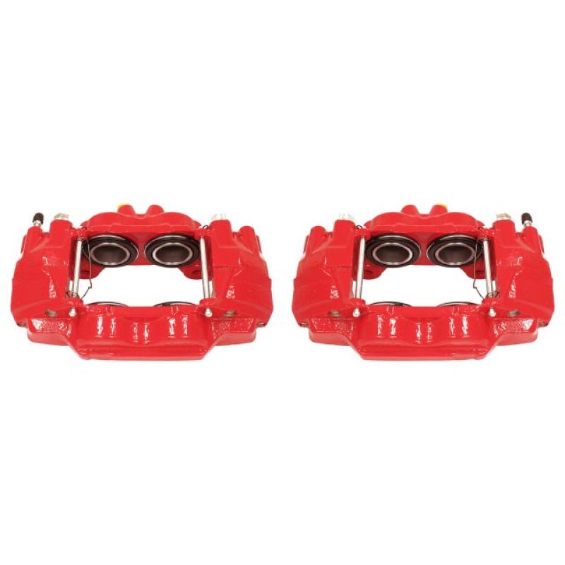 Power Stop 03-09 Toyota 4Runner Front Red Calipers w/o Brackets - Pair PowerStop Brake Calipers - Perf AXOPROS