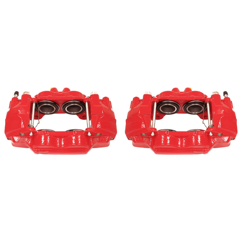 Power Stop 03-09 Toyota 4Runner Front Red Calipers w/o Brackets - Pair PowerStop Brake Calipers - Perf AXOPROS
