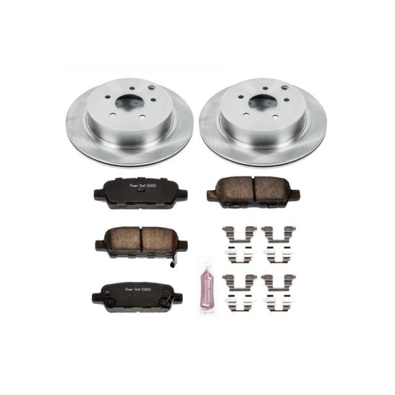 Power Stop 03-12 Infiniti FX35 Rear Autospecialty Brake Kit PowerStop Brake Kits - OE AXOPROS
