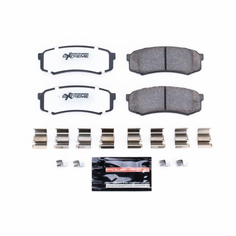 Power Stop 03-22 Toyota 4Runner Rear Z36 Truck & Tow Brake Pads w/Hardware PowerStop Brake Pads - Performance AXOPROS