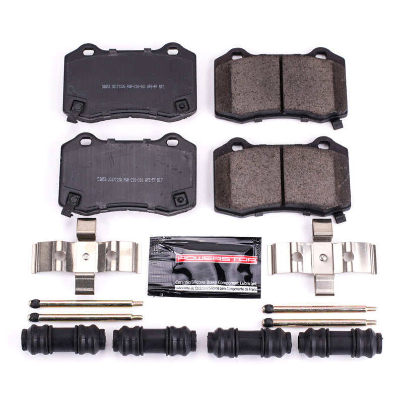 Power Stop 04-07 Cadillac CTS Rear Z23 Evolution Sport Brake Pads w/Hardware PowerStop Brake Pads - Performance AXOPROS