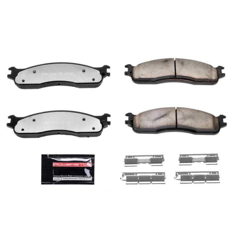 Power Stop 06-08 Dodge Ram 1500 Front Z36 Truck & Tow Brake Pads w/Hardware PowerStop Brake Pads - Performance AXOPROS